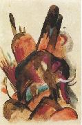 Franz Marc Elephant (mk34) Spain oil painting artist